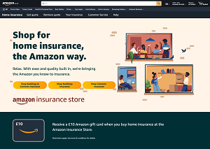 store landing page