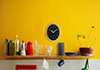 Echo Wall Clock Kitchen Shelf