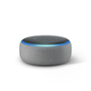 Echo Dot, Heather Gray, Front On